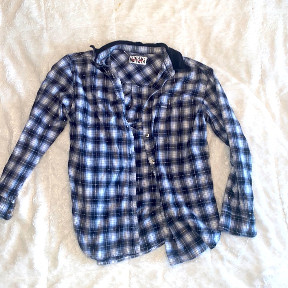 Blue flannel